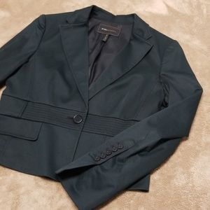 BCBG MAXAZRIA womens blazer, single button blazer